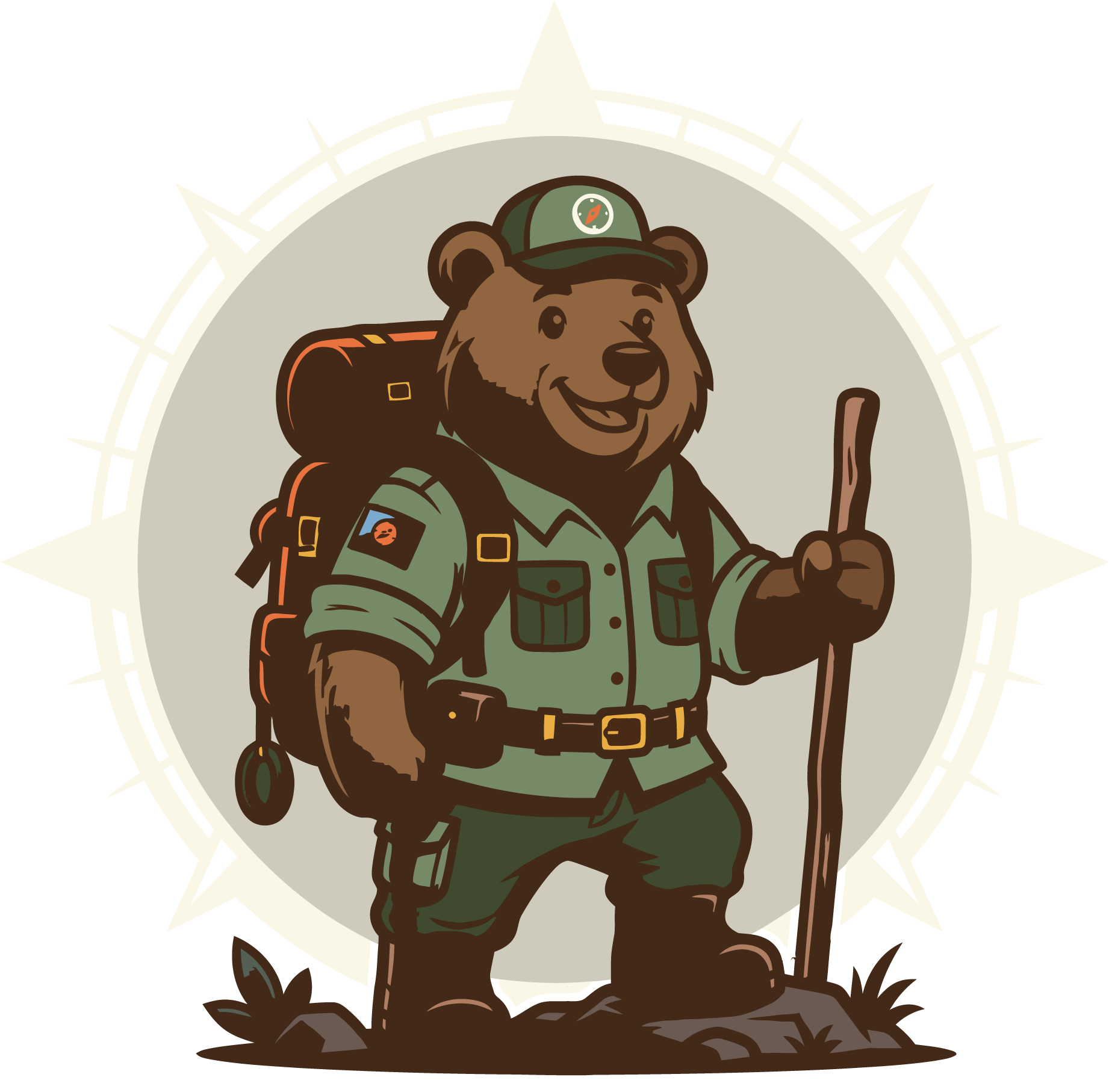 Ranger Bear Camping